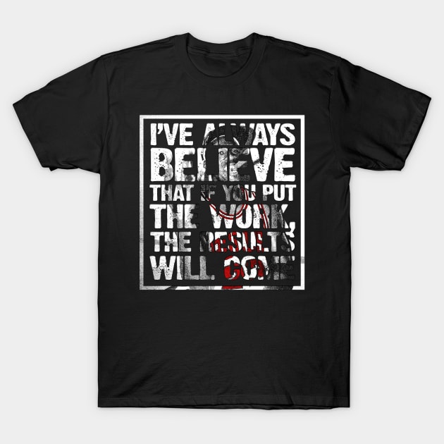 Jordan about Work 1 T-Shirt by Aefe